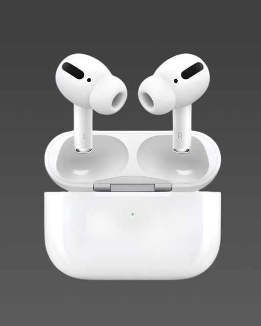 apple [xank] Air-pods Pro with Wireless Charging Case with Sensor Enabled Headset (White, True Wireless)