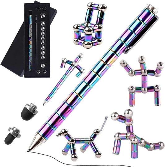 🎁 Rainbow Fidget Magnetic Pen (10% off)